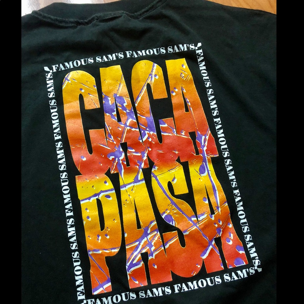 FAMOUS SAMS ARIZONA BAR TEE. BEAUTIFUL VINTAGE tag